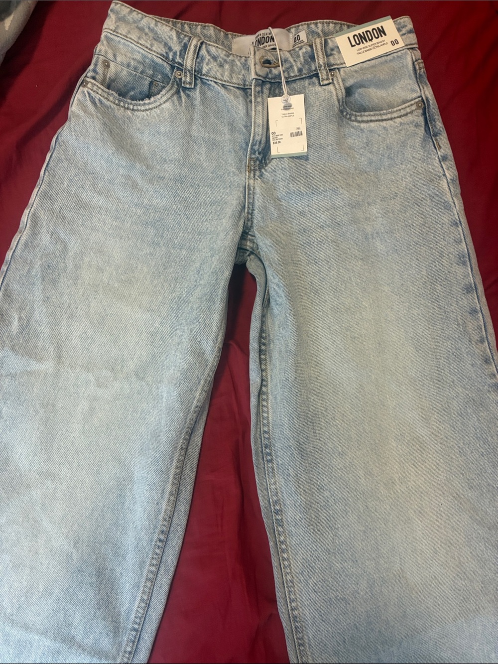 Urban Planet Light Wash Relaxed Women's Jeans